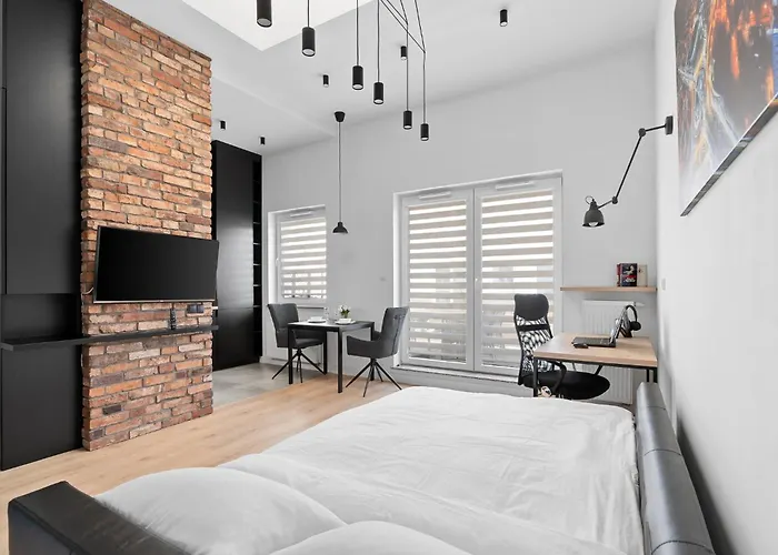 Apartmán Tauzensuite Park Slaski, Office Work Space, Self Check-In *