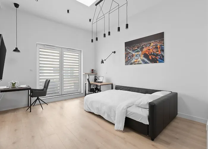 Apartmán Tauzensuite Park Slaski, Office Work Space, Self Check-In *