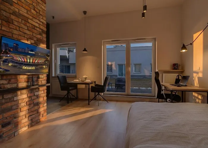 Tauzensuite Park Slaski, Office Work Space, Self Check-In Apartmán *